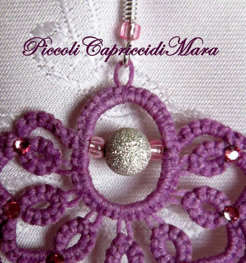 Orecchini in Argento 925 pendenti con cristalli bianchi e viola – Group S.r.l Orecchini in Argento 925 pendenti con cristalli bianchi e viola – Group S.r.l