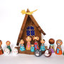 Natività Presepe per Bambini Sacra Famiglia Decorazione di Natale Regalo di Natale