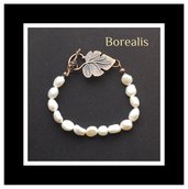 Bracciale in perle d'acqua Bracciale in perle d'acqua