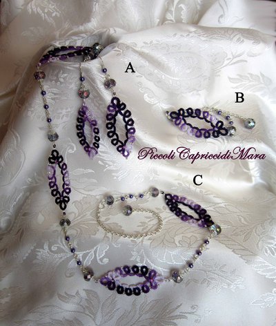 Orecchini A Cerchio Huggie In Cristallo Viola Zircondia - Placcati Argento - Philip Jones