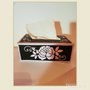 3D FLOWER RECTANGLE TISSUE BOX