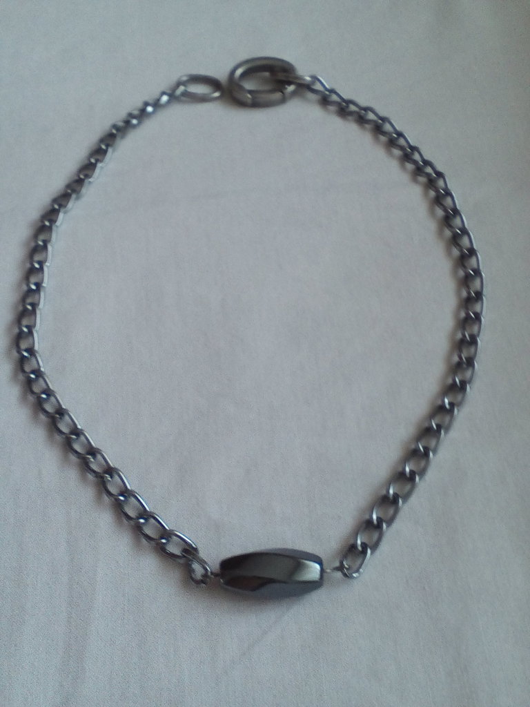 Punk Grande Fiore Pendente Collana Oro Cristallo Floreale