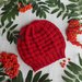 Berretto fatto a mano in pura lana merino rosso mattone, nome : Basket hat