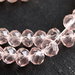 20 Perle Crystal sfaccettate rosa  PRL346