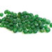  30 Perle di vetro irregolari verde PRL375