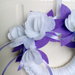Ghirlanda handmade con fiori in feltro stile snabby www.misshobby.com doni e bomboniere 