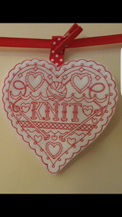 Cuore Knit Amore per la maglia