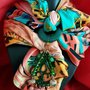 foulard gioiello multicolor