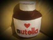 Cuscino vasetto Nutella idea regalo San Valentino handmade 