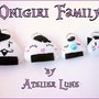 Portachiavi Famiglia Onigiri