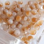 20 Perle di vetro MELANGE 4 mm PRL 404