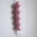 LOTTO 5 perle "Pastel Rose Pearl" (8 mm) (cod. S5810)