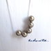 LOTTO 5 perle "Platinium Pearl  " (8 mm) (cod. S5810)