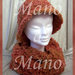 Set Cappello & Scaldacollo - arancio melange