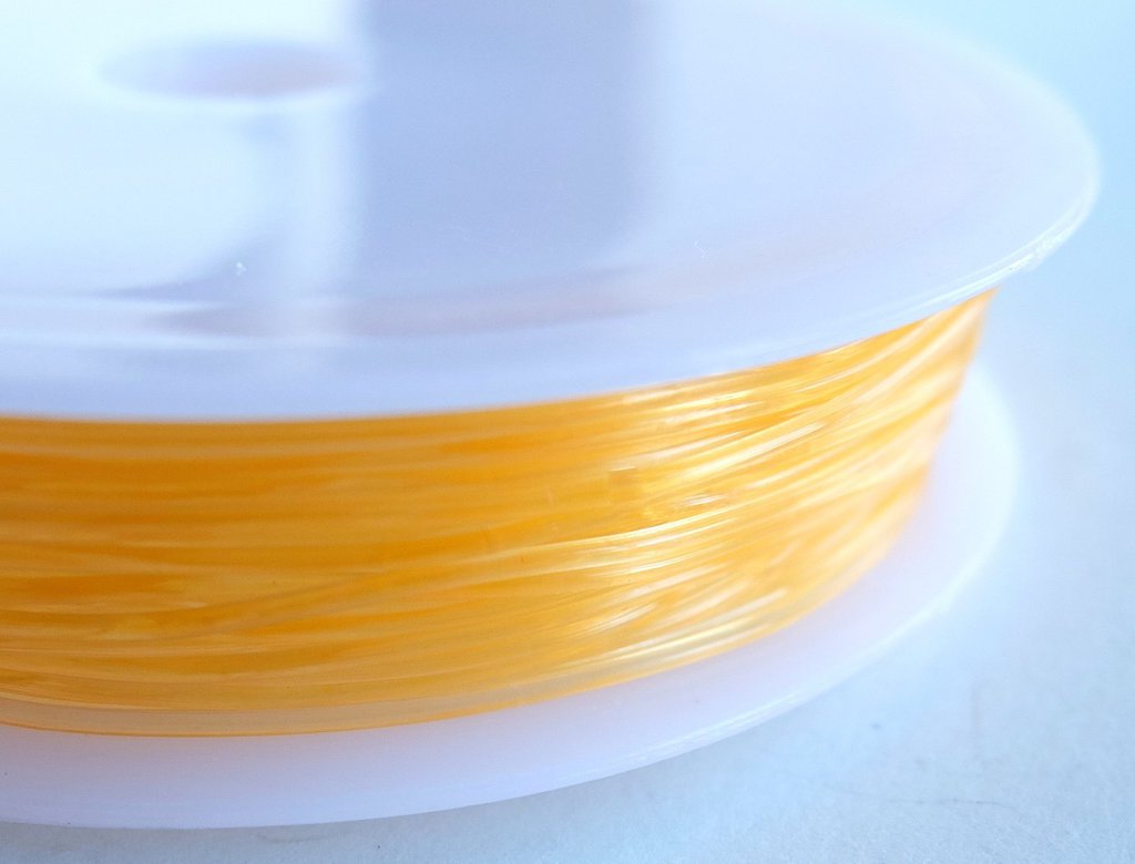 Beadalon Elasticity Stretch Cord, 0.5 Mm / .020 In, Clear, 25 M / 82 Ft - Foto 6