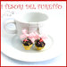 Orecchini Cupcake " Zuccherini colorati " Kawaii Fimo cernit dolcetti pasticceria idea regalo clip 