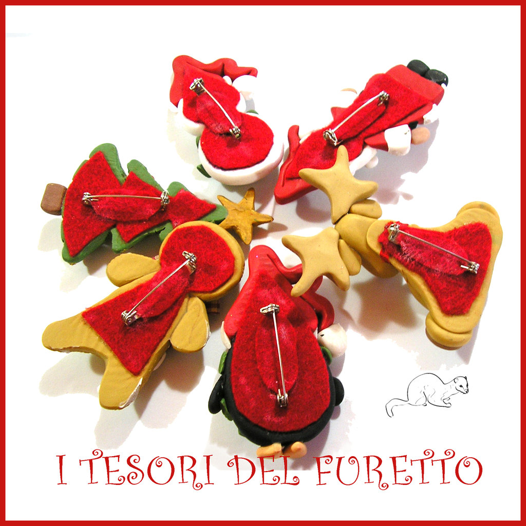 Spilla Di Natale A Forma Di Stella Di Poinsettia Con Fiore Rosso E Strass – Spilla Pettorina Gioiello Regalo Per Donne