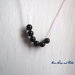 LOTTO 10 perle "Mystic Black Pearl" (6 mm) (cod. S5810)