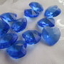 Cuore cristallo Swarovski 18x17,5 mm colore Sapphire