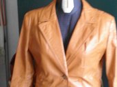 giacca pelle vintage anni 60