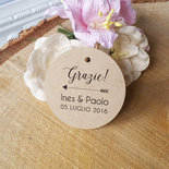 50 Cartoline Di Ringraziamento Rustiche - Fronte/Retro, 15x10 Cm, Cartoncino 300g, Senza Buste