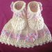 Capellino e scarpine neonato in misto lana