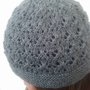 Cappello in lana grigia