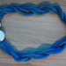 Collana blu mare con cuore