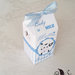 Portaconfetti milk box "le baby milk" nascita e battesimo bimbo grandi nuova grafica con fiocco a pois, personalizzabili 