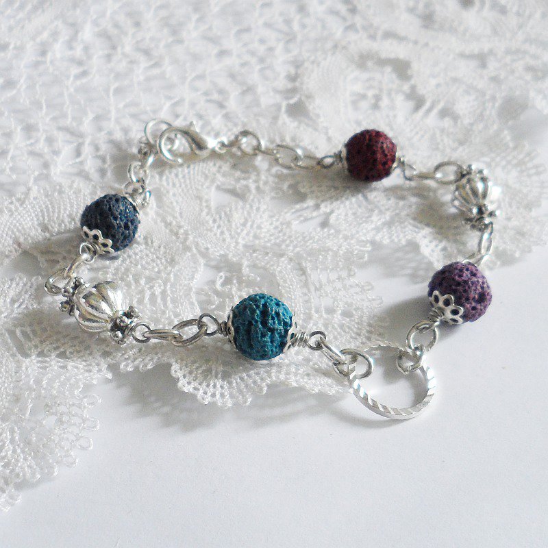 Bracciale In Pietra Lavica: Stabilità E Coraggio - Foto 6