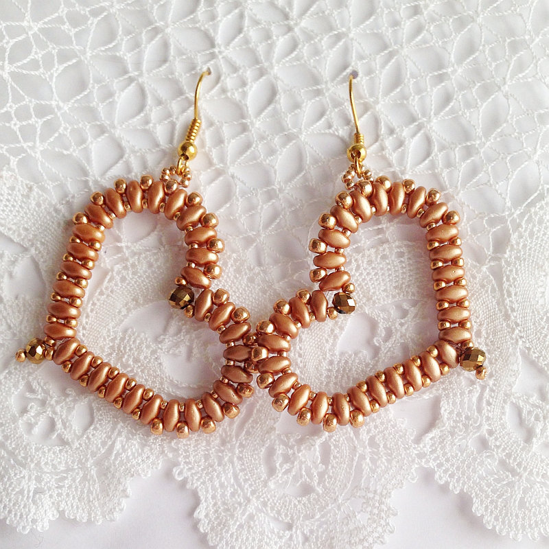 Orecchini Cuore Lucido In Oro Bianco - Sari Gold - Foto 7