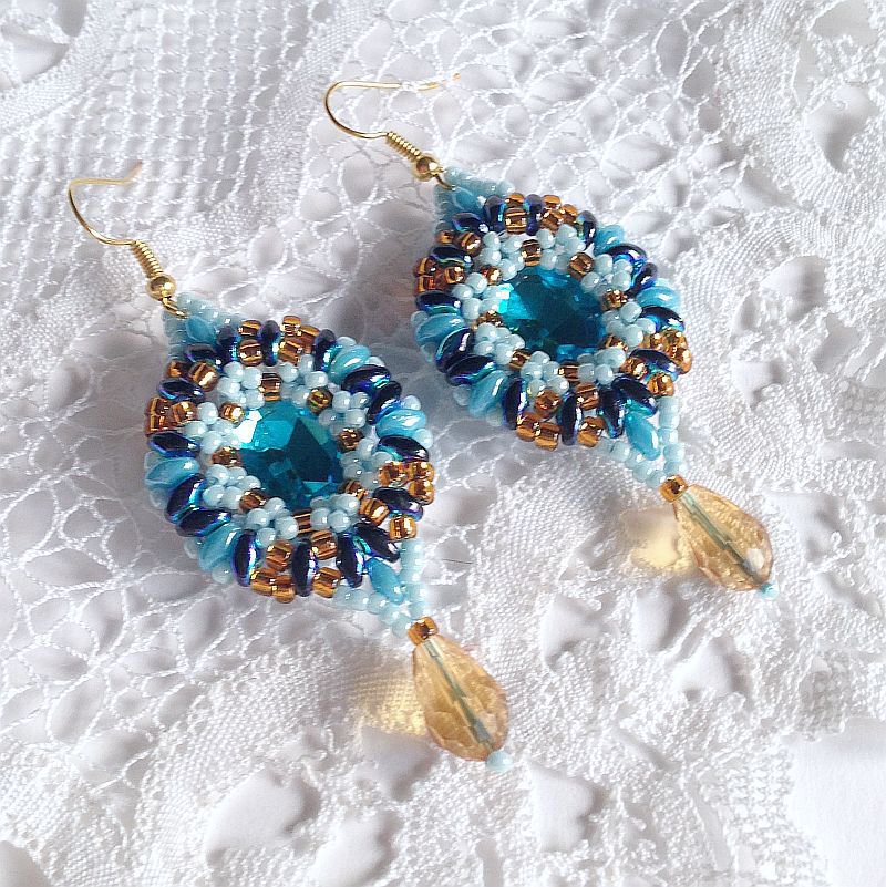 Orecchini Pendenti A Goccia Per Donna – Cristalli Ovale Marquise – Cluster Per Matrimonio E Cerimonie – Confezione Regalo - 2