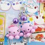 Orecchini Kawaii FIMO Alchemian polipi polipini sweet lolita cute viola pastel