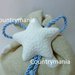 sacchetto bomboniera con gessetto a forma di stella marina