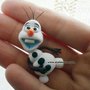 Collana Kawaii FIMO Olaf Frozen regno di ghiaccio Alchemian handmade kawaii