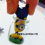 Collana fimo minion banana boccetta idea regalo natale befama minions kawaii