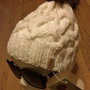 berretto in lana fatto a mano