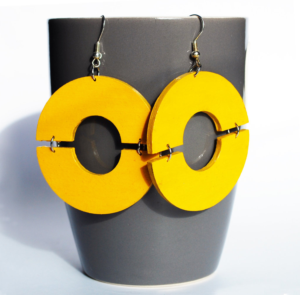 Orecchn E Anello Con Damant Ner Hoop Earrngs, Nose Rng, Black - Foto 2