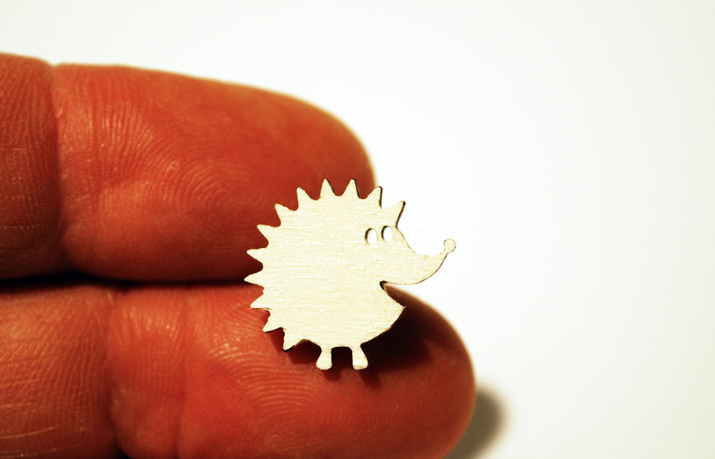 Orecchini Riccio In Argento Sterling 925 Con Opale – Gioiello Carino E Ipoallergenico Per Amanti Degli Animali, Regalo Con Panno E Confezione
