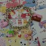 Bracciale maialino kawaii style, fragolina,love chocolate, sweet