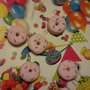 10 pendente ciondolo charm cute kawaii Lolita pastel goth diy fimo Donut dolce