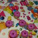 10 pendente ciondolo charm cute kawaii Lolita pastel goth diy fimo Donut dolce