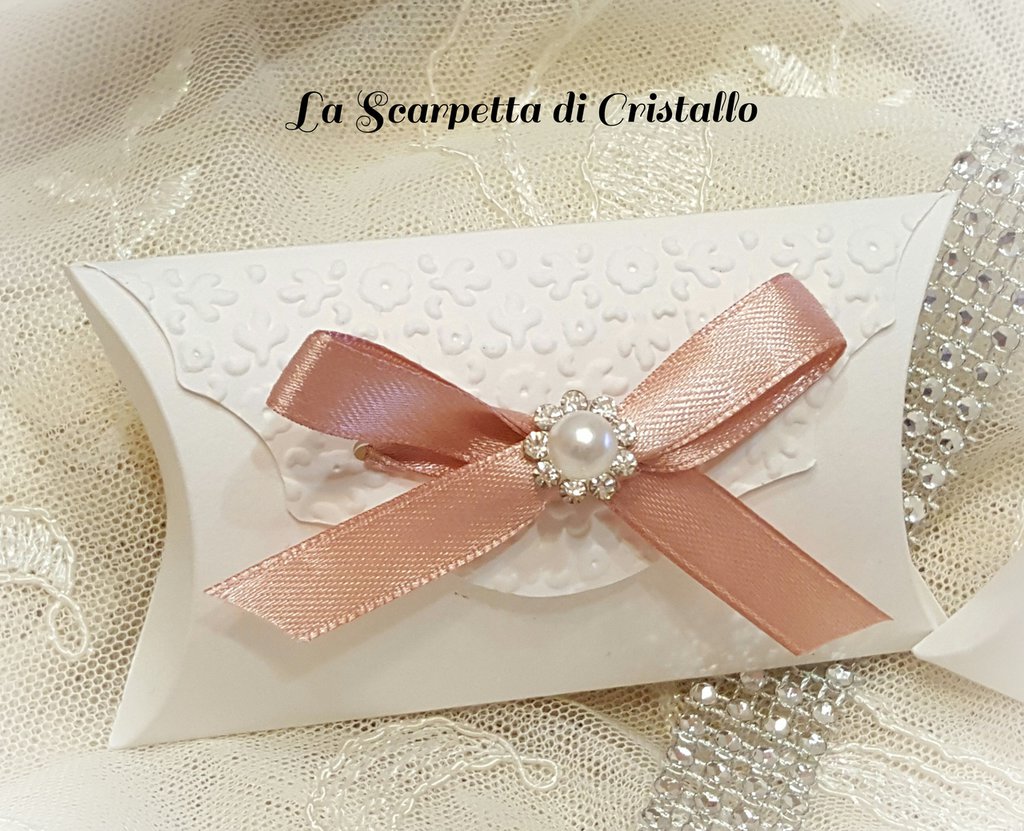JZK 50x Rosso Cuore Scatola Portaconfetti Scatolina - 2