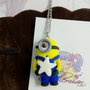 Collana fimo minion con stellina, in fimo sweet minions kawaii