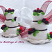 Mini Wedding Cake Segnaposto Calamita Matrimonio personalizzato, crea la tua torta nuziale a calamita