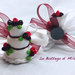 Mini Wedding Cake Segnaposto Calamita Matrimonio personalizzato, crea la tua torta nuziale a calamita