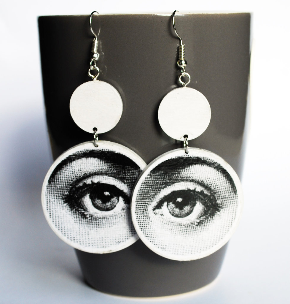 Orecchini Teschio In Argento 925 – Gotici E Punk, Regalo Di Halloween Per Donna