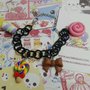 Bracciale Lollipop,marshmallow,liquirizia,fiocco kawaii, sweet, lolita fiocco