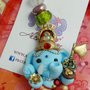 Collana Ganesh,ganesha,induismo,religione,elefante,zanna,kawaii style