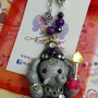 Collana Ganesh,ganesha,induismo,religione,elefante,zanna,kawaii style